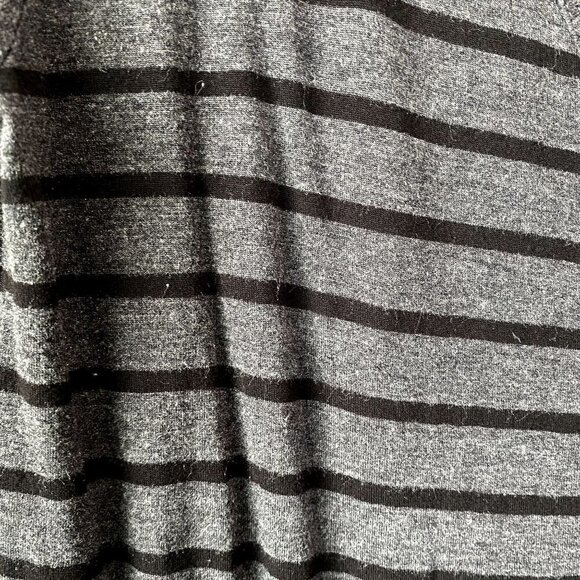 Gap Striped Long Sleeve V Neck Top M - Picture 4 of 7